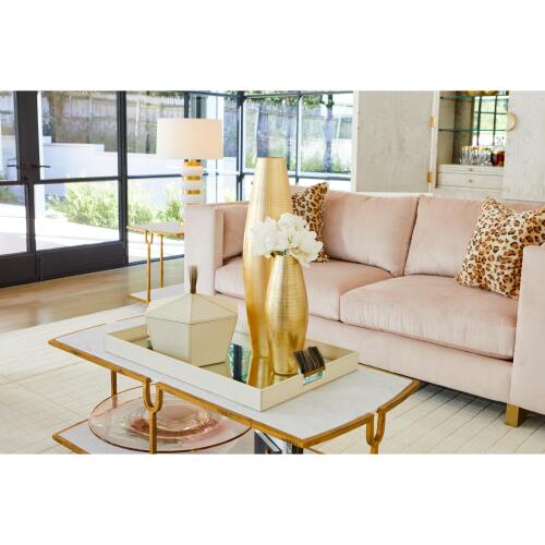 Curve Cocktail Table-Gold