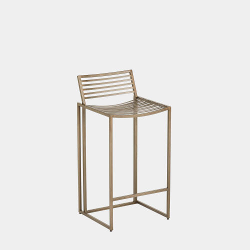 Slat Counter Stool-Forest Black