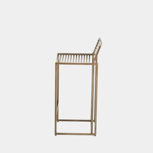 Slat Counter Stool-Forest Black