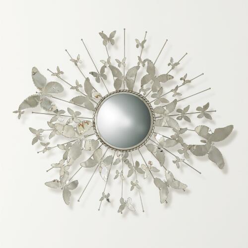 Butterfly Mirror-Nickel