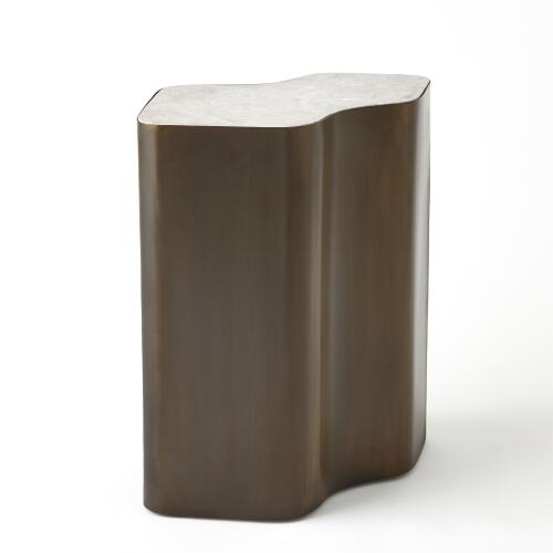Organic Nesting Table-Gunmetal/Grey Marble
