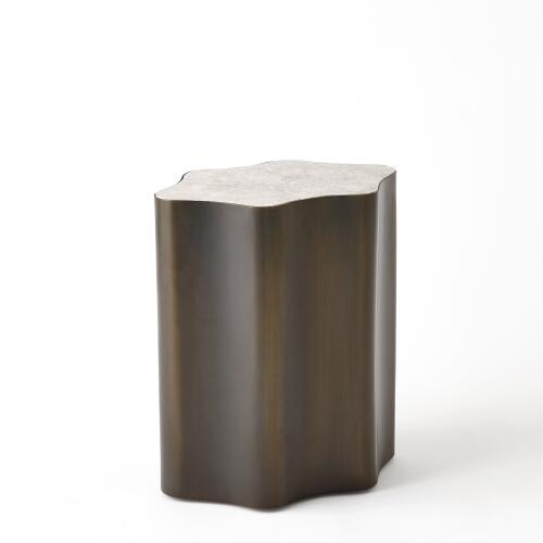 Organic Nesting Table-Gunmetal/Grey Marble
