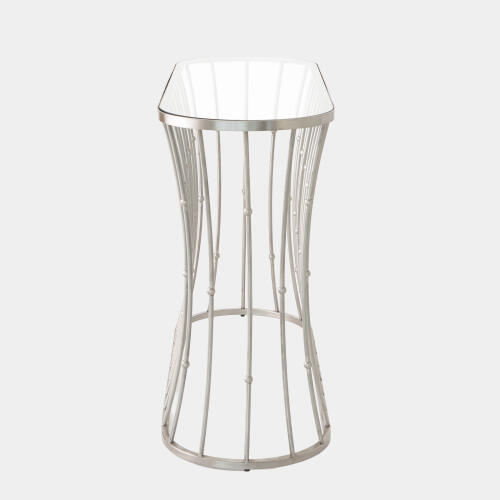 Aurora Console-Brushed Nickel