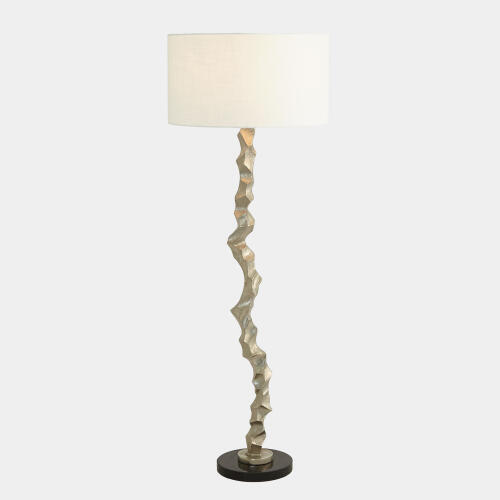 Crinkle Lamp-Nickel