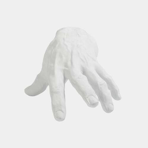 Scott Hand Sculpture-Matte White