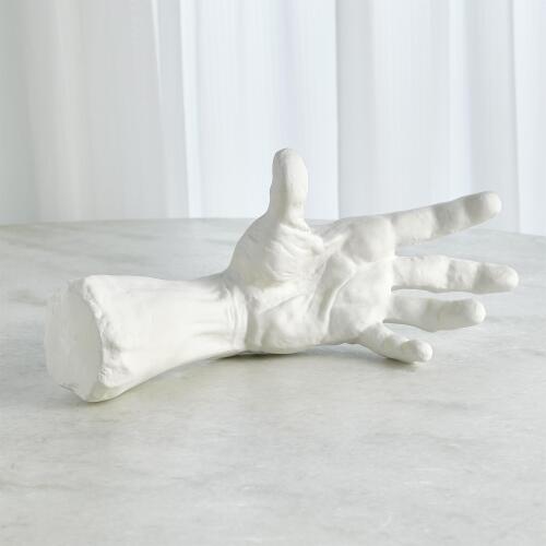 Hand Sculpture-Matte White