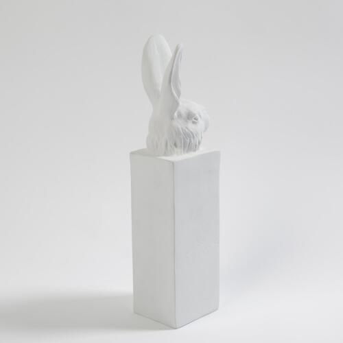 Rabbit Head-Matte White