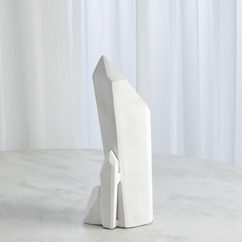 Stone Sculpture-Matte White