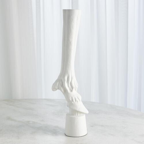 Buffalo Leg-Matte White