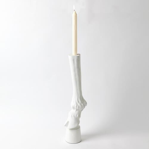 Buffalo Leg-Matte White