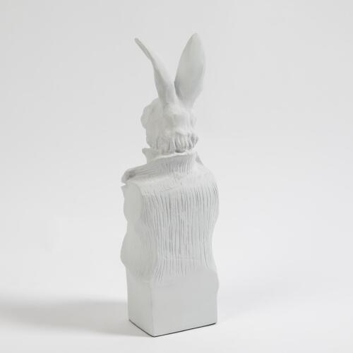 Rabbit in Tux-Matte White