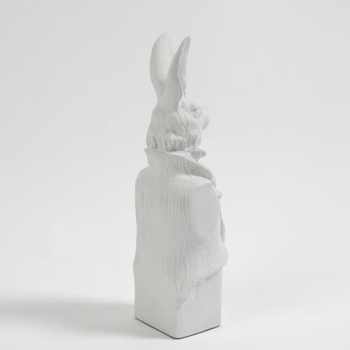 Rabbit in Tux-Matte White