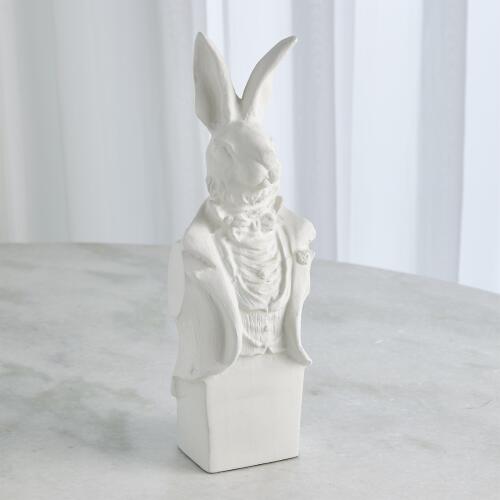 Rabbit in Tux-Matte White