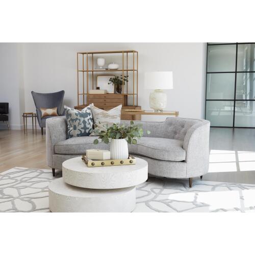 Cassian Flute Lidded Vessel-Short