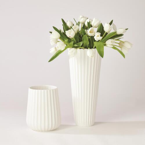 Crepuscular Flute Vase-Lg