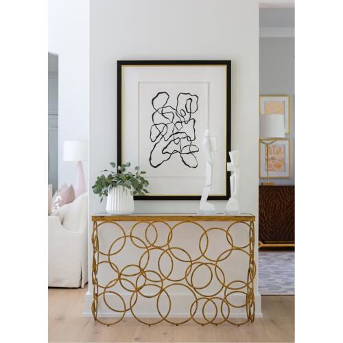 Crepuscular Flute Vase-Sm