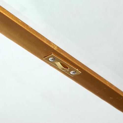 Stud Etagere-Gold Leaf