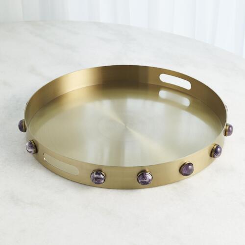 Pandora Amethyst Tray
