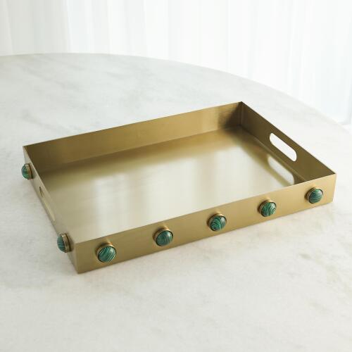 Pandora Malachite Tray