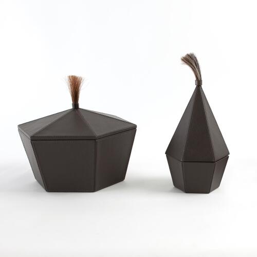 Zephyr Box-Graphite Leather