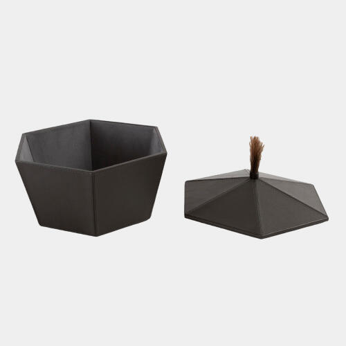 Zephyr Box-Graphite Leather