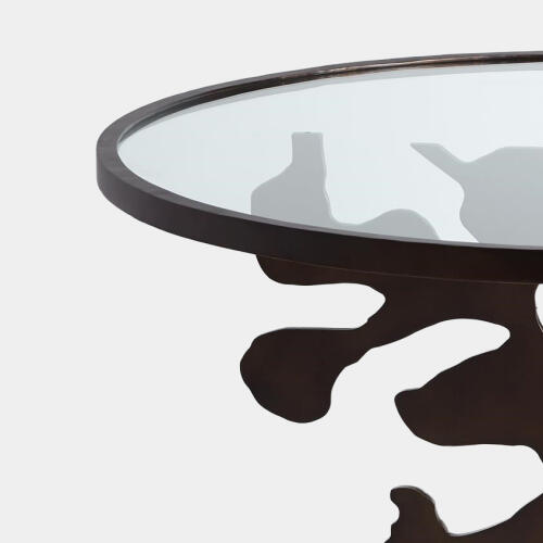 Ink Blot Dining Table-Bronze