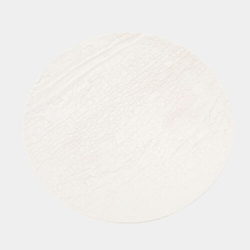 Rhytidome Texture Charger-Matte White